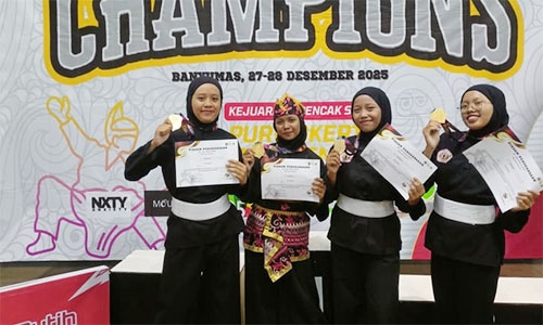 Juara 1 Pencak Silat Piala Kadindik Banyumas