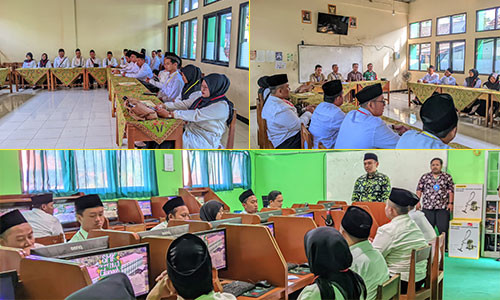 Ujian P3D Desa Sokawera di SMK WELA