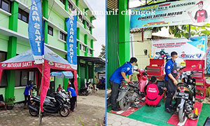 Service Murah Yamaha bersama SMK WELA