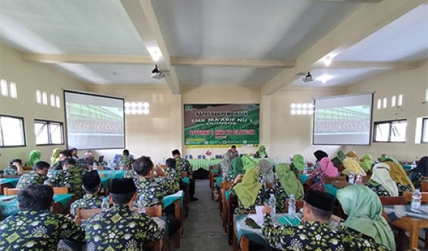 Rapat Pembinaan BPPPMNU dan MWC NU Cilongok